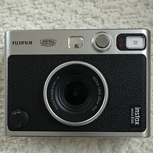 Fujifilm Instax Mini Evo Silver and Black Camera
